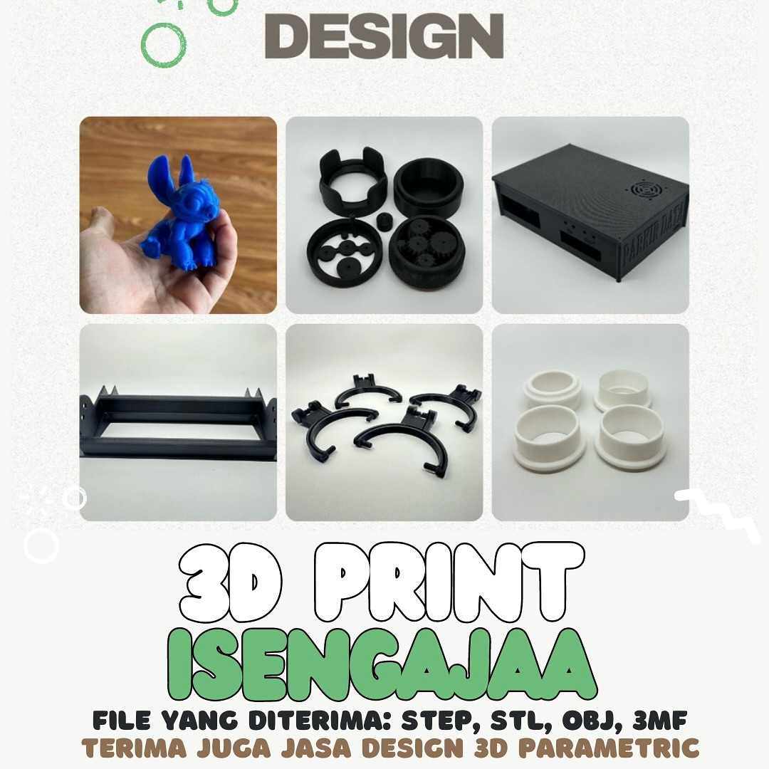 Jasa 3D Print Isengajaa