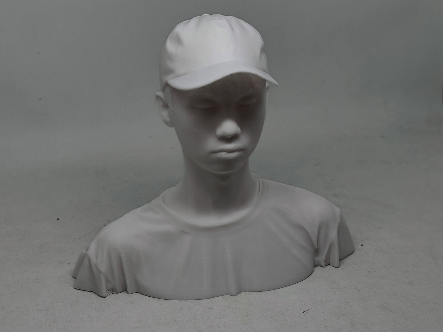 3D Scan Face 50% scale