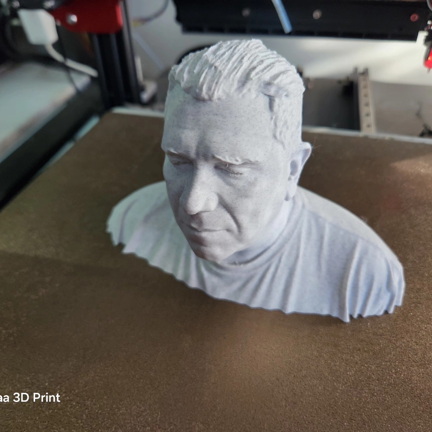 3D Face Print from 3D Scan