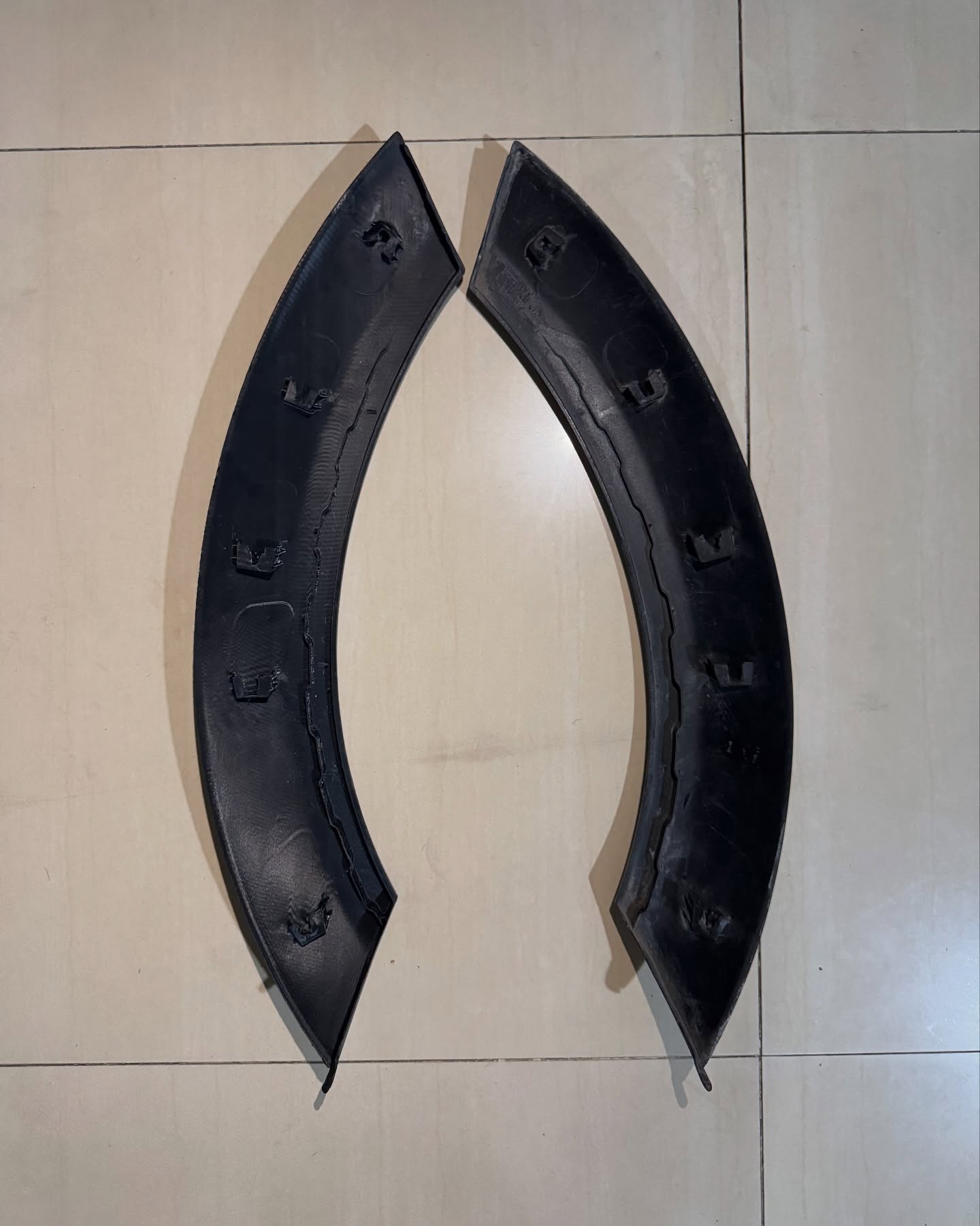 3D Scanned Mirror 1:1 Mini Cooper Fender (left)